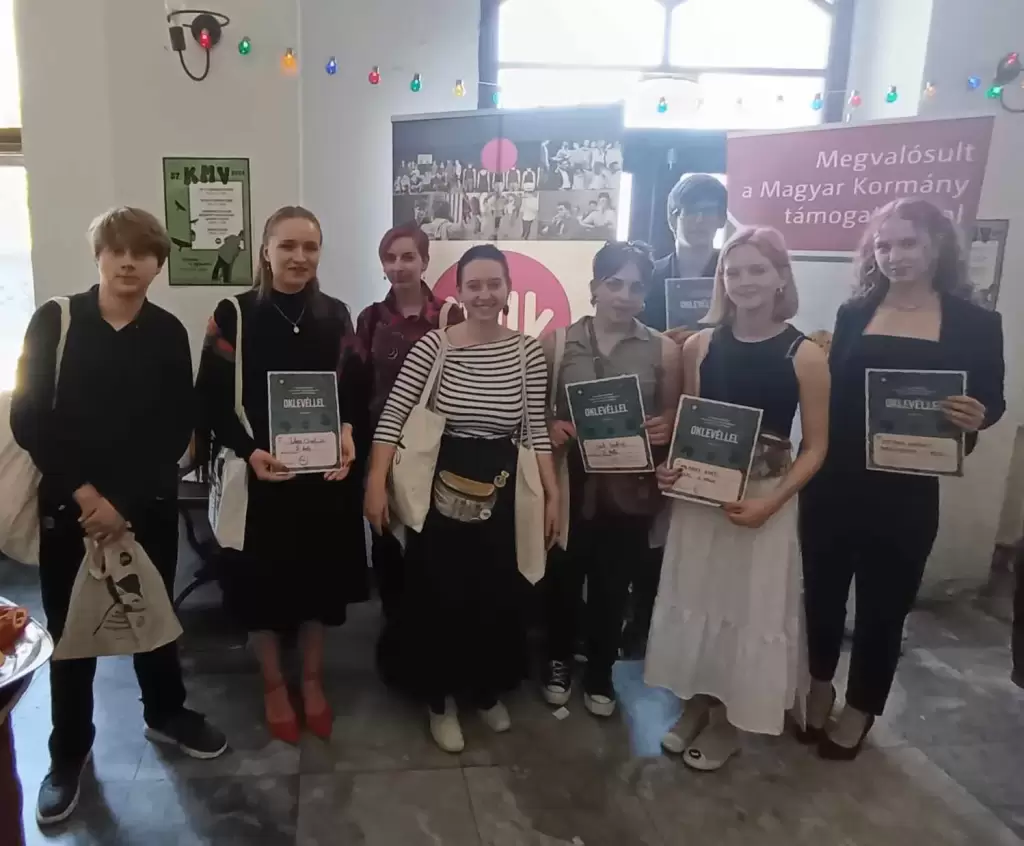 Az 57.Középiskolások Művészeti Vetélkedőjének döntőjén, Becsén, 2024. április 25-én és 26-án a Zentai Gimnázium tanulói a következő eredményt érték el