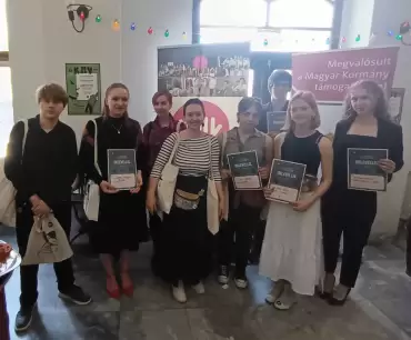 Az 57.Középiskolások Művészeti Vetélkedőjének döntőjén, Becsén, 2024. április 25-én és 26-án a Zentai Gimnázium tanulói a következő eredményt érték el